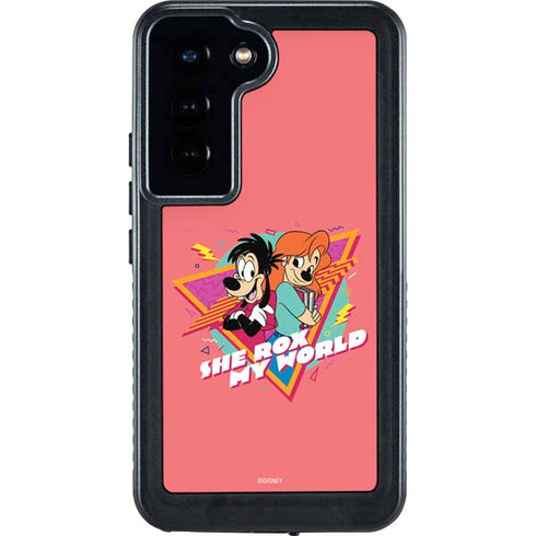 Disney She Rox My World Galaxy S24 Waterproof Case